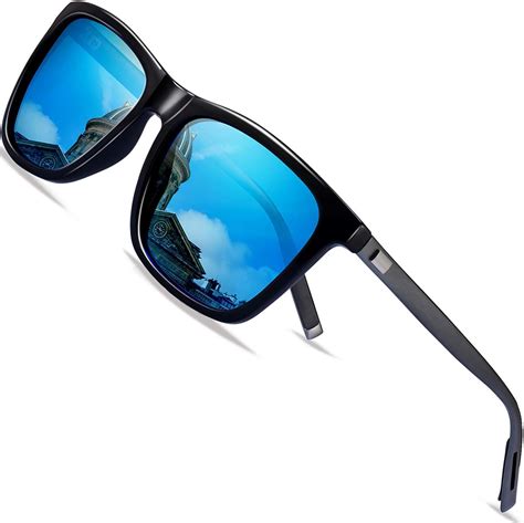 Sonnenbrille Stefano in Blau für Herren .